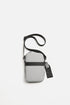 RUBBERISED CROSSBODY BAG